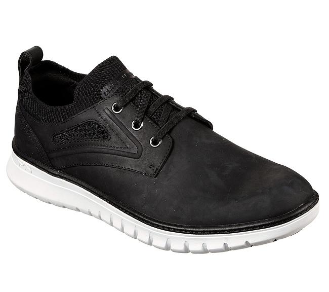 Zapatos Sin Cordones Skechers Hombre - Neo Casual Negro CKLJM7381